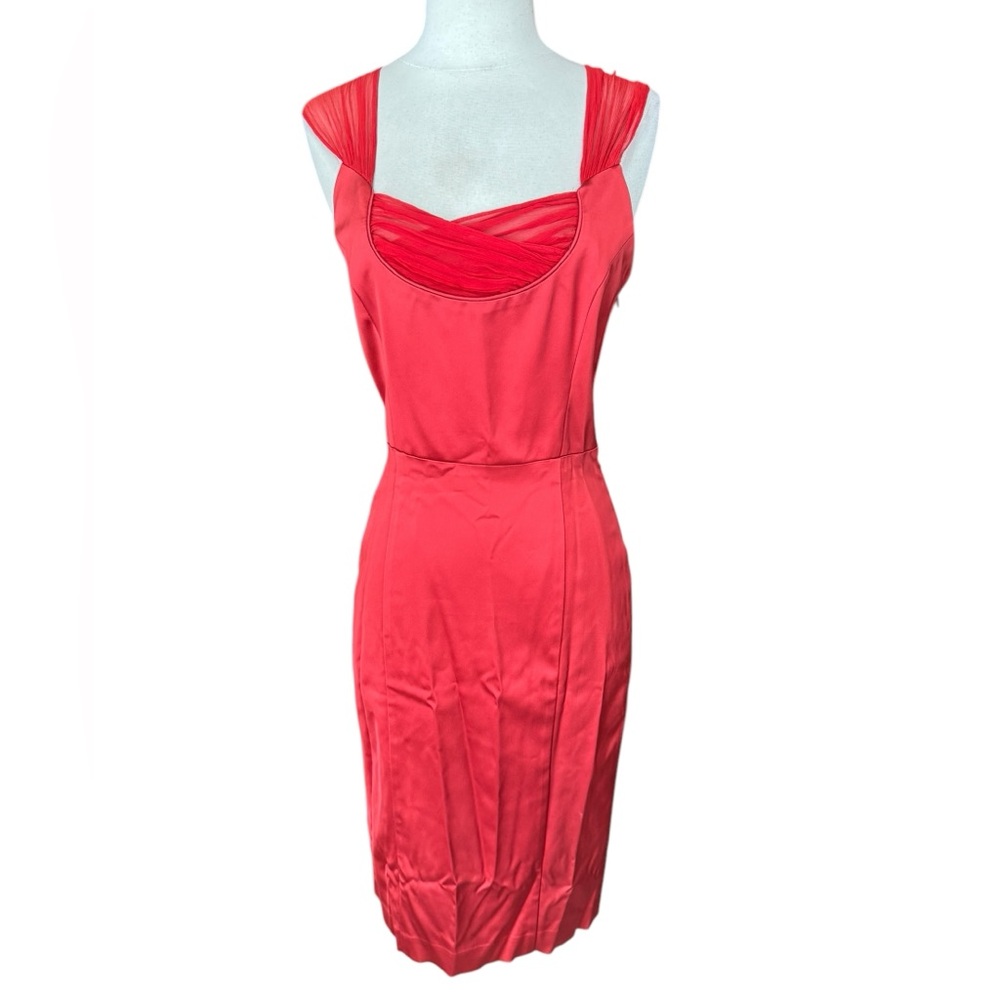 Y2K Betsey Johnson 1950s‎ Style 100% Silk Formal/Cocktail Dress